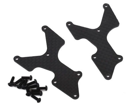 Team Losi Racing TLR344038 8IGHT-X Rear Arm Inserts Carbon
