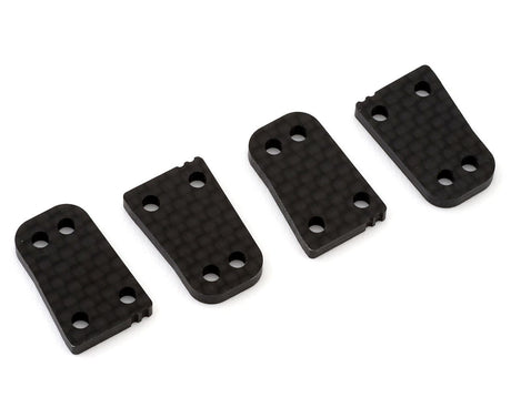 TLR Rear Hub, C Plate, Carbon, 8X, 8XE 2.0 - genuine TLR product TLR344057