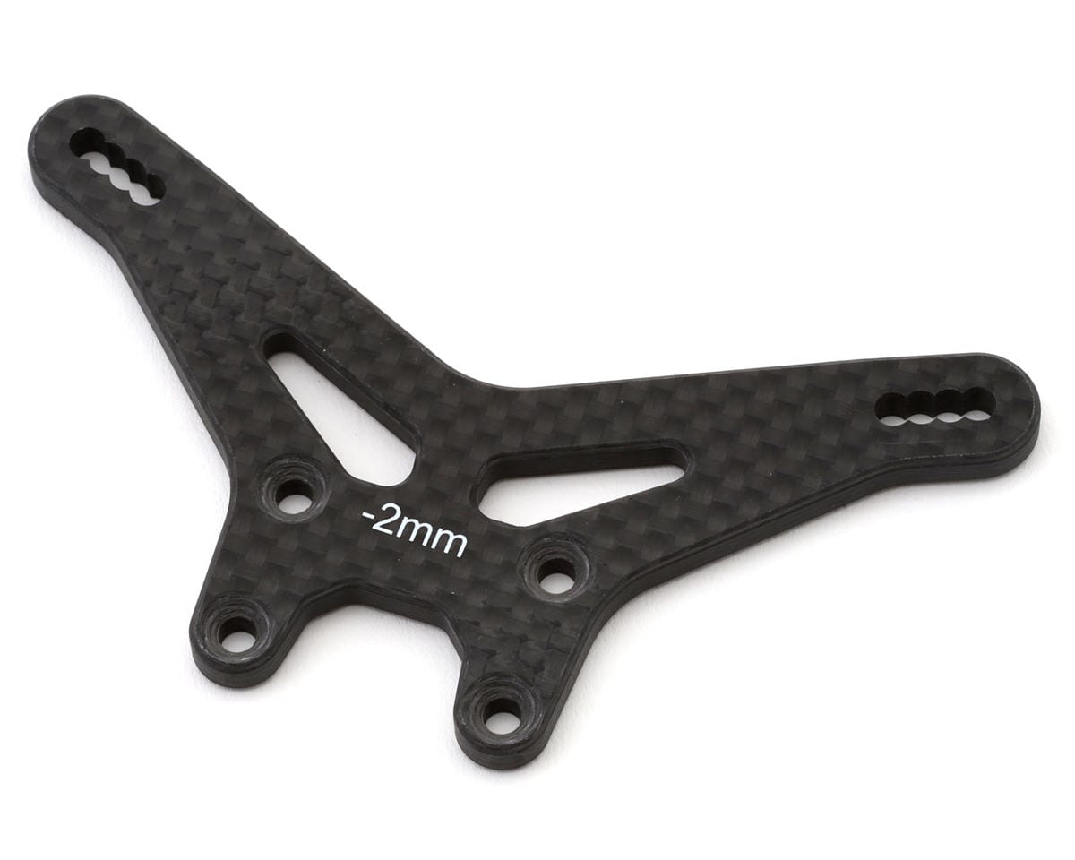TLR Rear Tower, Carbon, -2, 22X - genuine TLR product TLR-1078