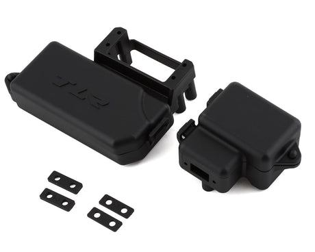 TLR Servo and Receiver Mounts, 8X 2.0 - genuine TLR product TLR241077