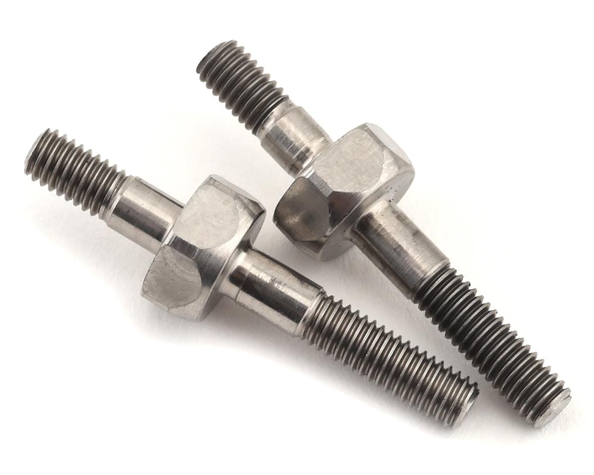 TLR Shock Standoff, Carbon Tower, Titanium, 2pcs, 22X-4 - genuine TLR product TLR336010