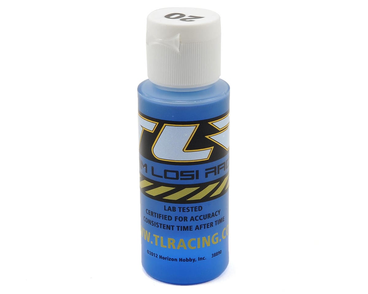 Team Losi Racing TLR74002 Silicone Shock Oil 20wt 2oz