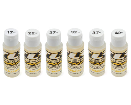 Team Losi Racing TLR74019 Silicone Shock Oil Six Pack 2oz