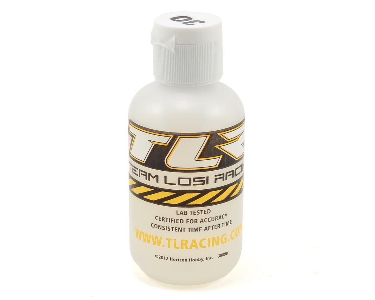 TLR Silicone Shock Oil, 30wt, 4oz - genuine TLR product TLR74023