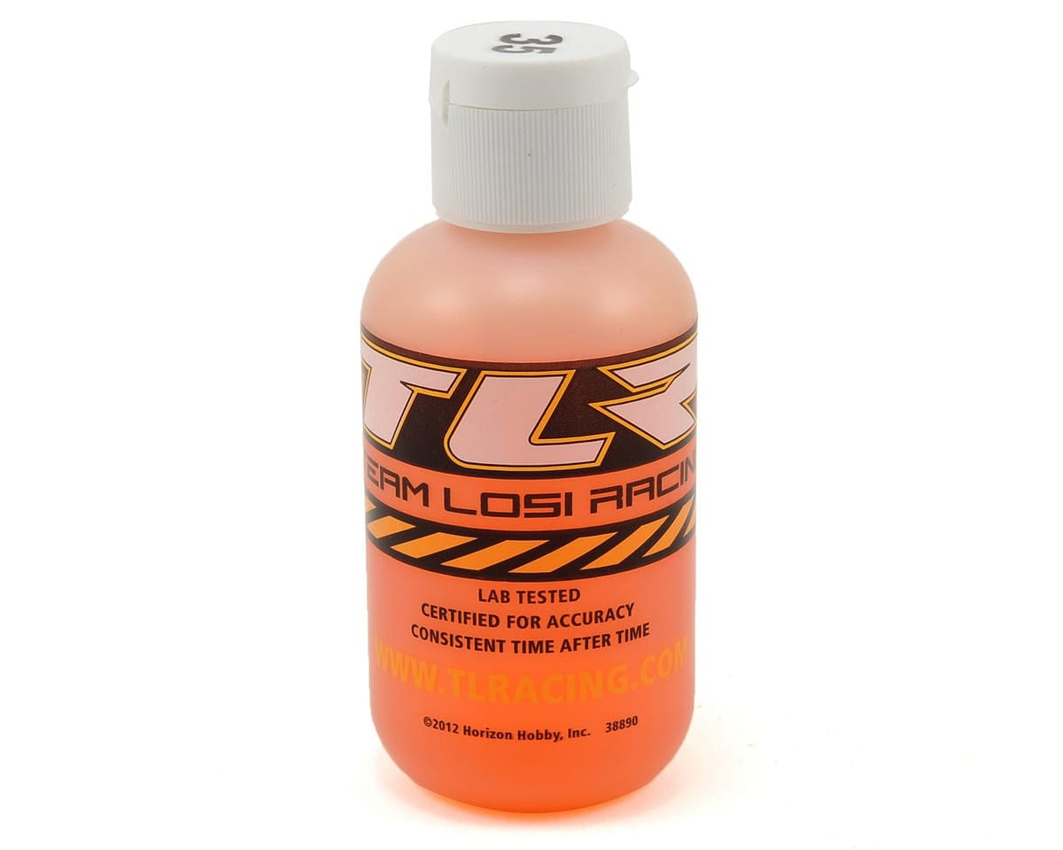 TLR Silicone Shock Oil, 35wt, 4oz - genuine TLR product TLR74024
