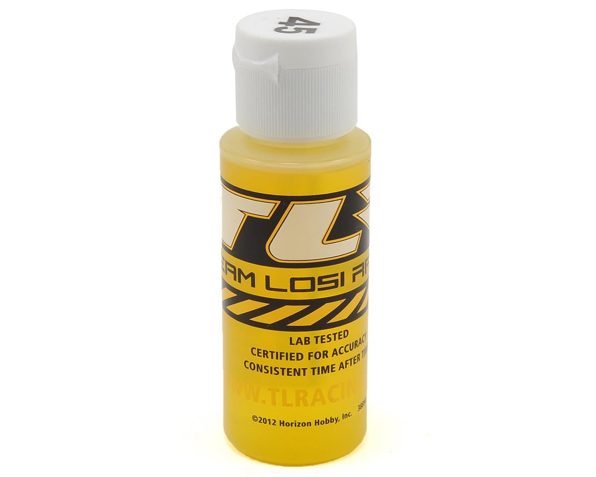 TLR Silicone Shock Oil, 45wt, 2oz - genuine TLR product TLR74012