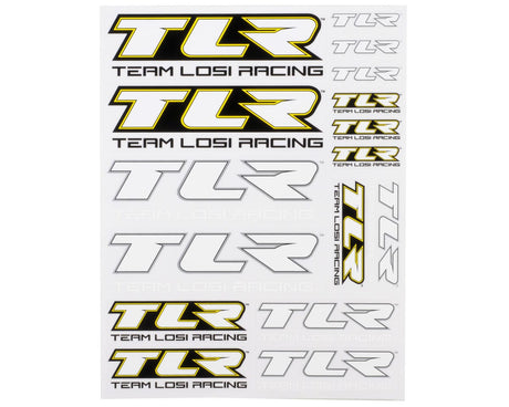 Team Losi Racing TLR8300 Sticker Sheet
