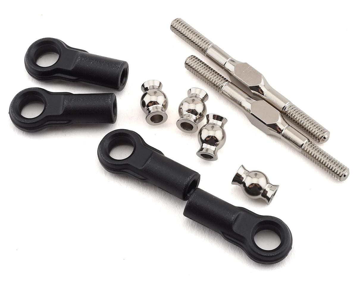 Team Losi Racing TLR244058 4x50mm 8IGHT-X Turnbuckle with Rod Ends (2)