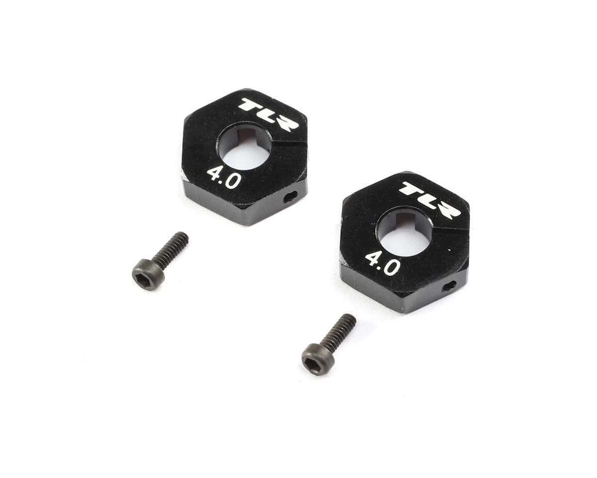 TLR Wheel Hex, 12mm x 4.0mm, 2pcs, 22X, 22X-T - genuine TLR product TLR232111