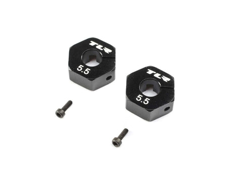 TLR Wheel Hex, 12mm x 5.5mm, 2pcs, 22X, 22X-T - genuine TLR product TLR232114