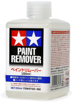 Tamiya 87183 Paint Remover (250ml) - Hobbytech Toys