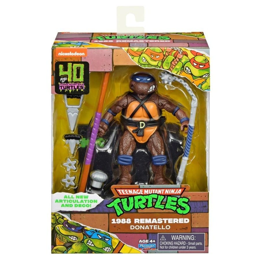 TMNT Classic 40th Aniversary Collector Remastered Figure - Assorted (1)