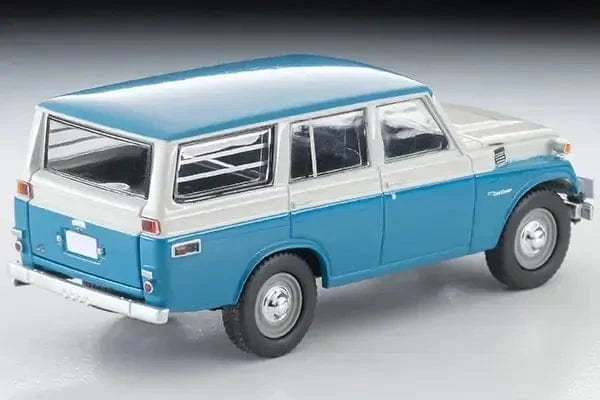 Tomica 1/64 LV-104d Toyota LANDCRUISER FJ56V (White/Blue)