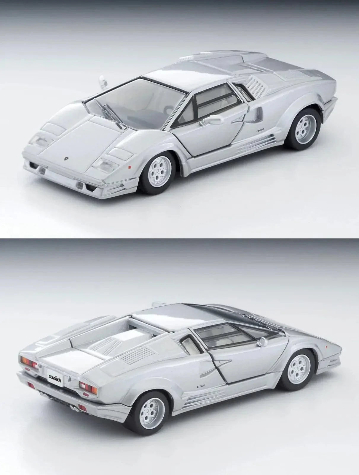 Tomica 1/64 LV-N Lamborghini Countach 25th Anniversary Silver