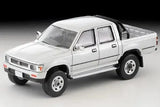 Tomica 1/64 LV-N256c Toyota Hilux 4WD Pickup DoubleCab SSR (Silver) 1991