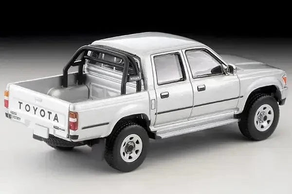 Tomica 1/64 LV-N256c Toyota Hilux 4WD Pickup DoubleCab SSR (Silver) 1991