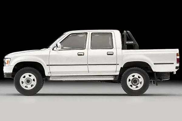 Tomica 1/64 LV-N256c Toyota Hilux 4WD Pickup DoubleCab SSR (Silver) 1991
