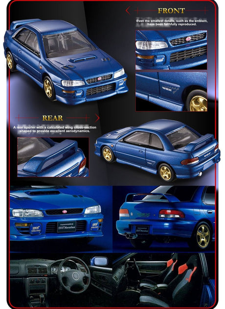 TOMICA PRM 30 SUBARU IMPREZA WRX Type R STi Version '22