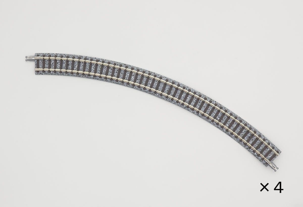 Tomix N Scale Curve Track 11" 280mm Radius, 45deg (4) - Hobbytech Toys