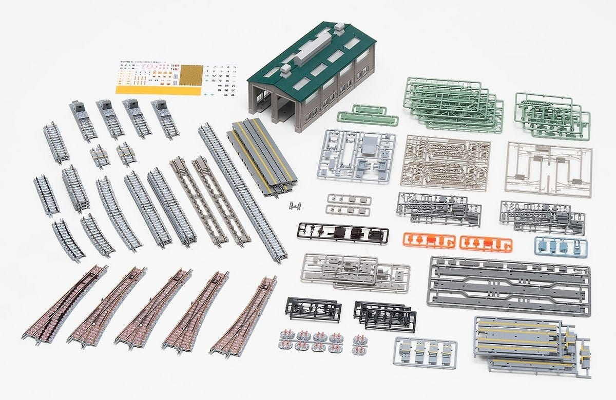 Tomix N Scale Locomotive Depot Track Set - Hobbytech Toys