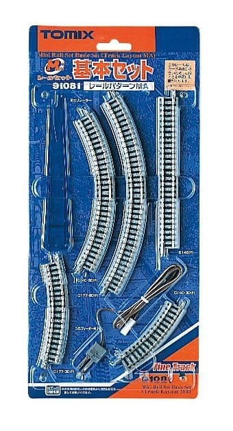 Tomix N Scale Mini Track Basic set - Hobbytech Toys
