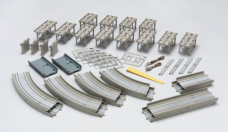 Tomix N Scale Overhead Double track basic set II - Hobbytech Toys