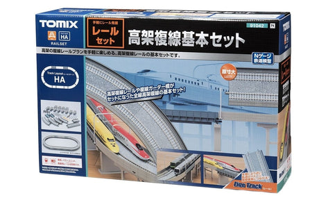 Tomix N Scale Overhead Double track basic set II - Hobbytech Toys
