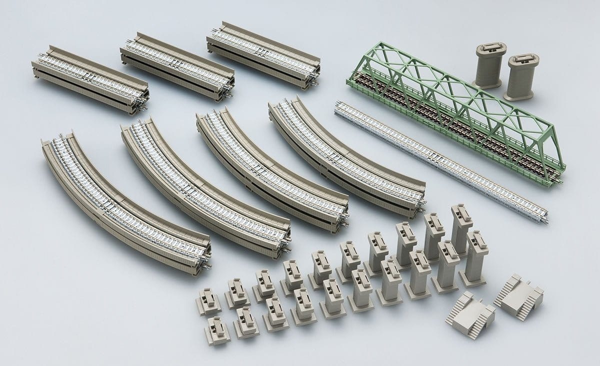 Tomix N Scale Track Set 3D Crossing PC [91027] - Hobbytech Toys
