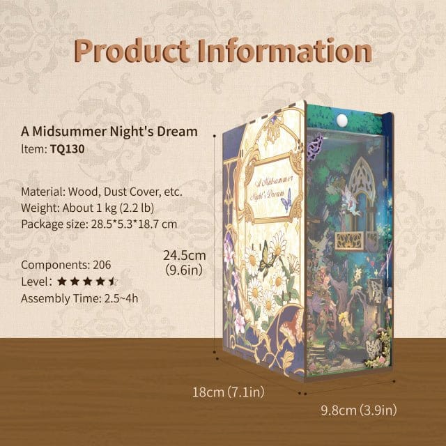 Tonecheer A Midsummer Nights Dream Wooden Model Kit [TQ130] - Hobbytech Toys