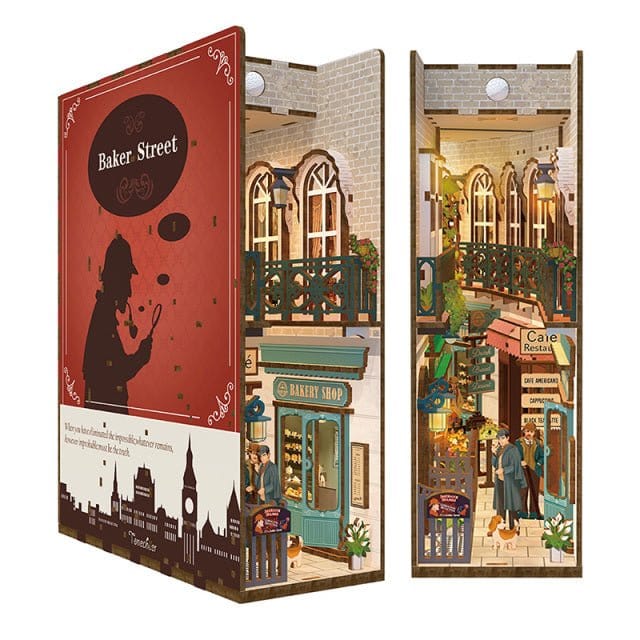Tonecheer Baker Street Wooden Model Kit [TQ108] - Hobbytech Toys