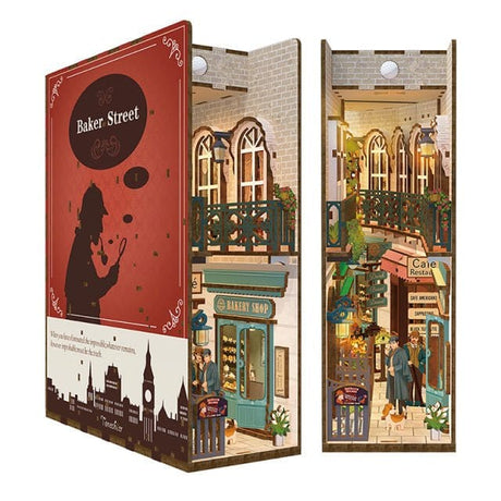 Tonecheer Baker Street Wooden Model Kit [TQ108] - Hobbytech Toys