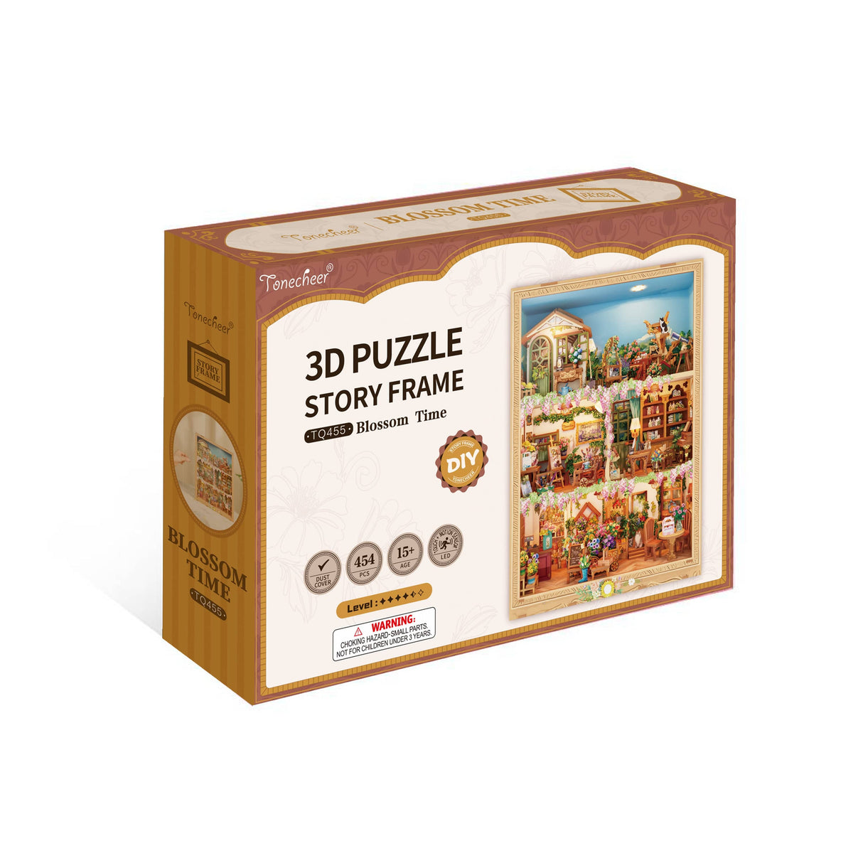 Tonecheer Blossom Time Story Frame Wood Model Kit [TQ455]