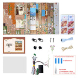 Tonecheer Blossom Time Story Frame Wood Model Kit [TQ455]