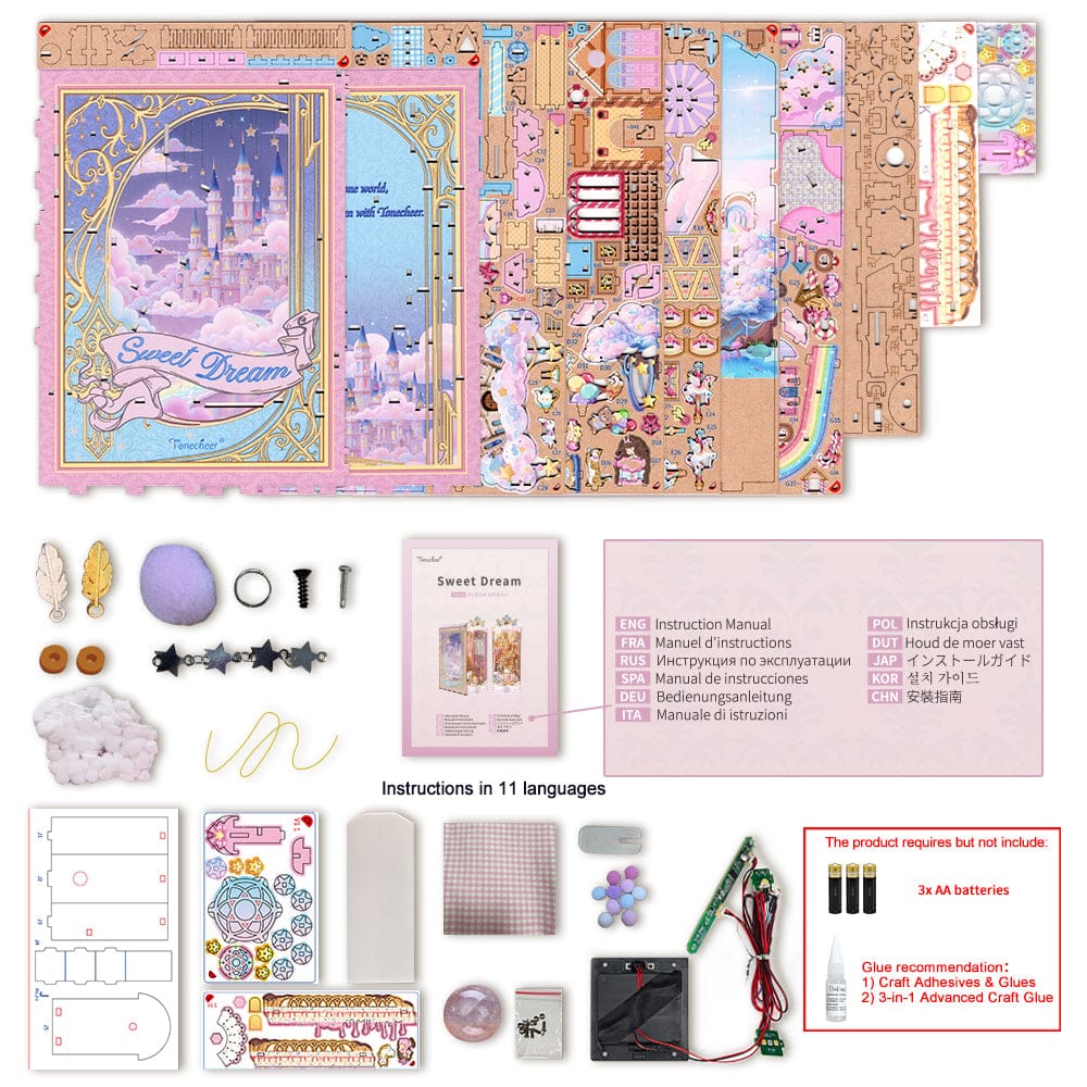 Tonecheer Blossom Time Wood Model Kit [TQ145]