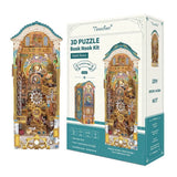 Tonecheer Clock Tower Book Nook Kit