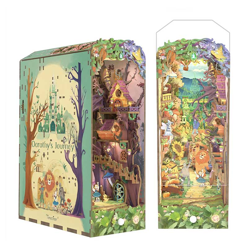 Tonecheer Dorothys Journey Book Nook Kit [TQ139]
