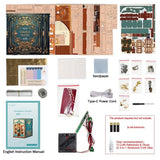 Tonecheer European Travels Book Nook Kit
