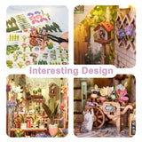 Tonecheer Flower Shop Book Nook Kit [TQ141]