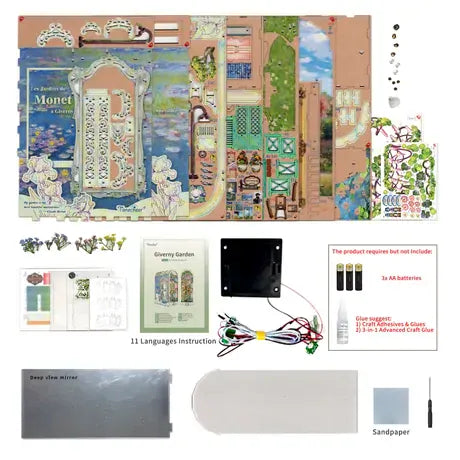 Tonecheer Giverny Garden Wood Model Kit [TQ138]