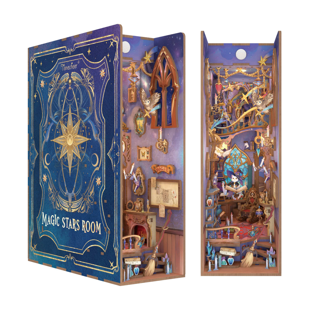 Tonecheer Magic Stars Room Book Nook Kit [TQ142]