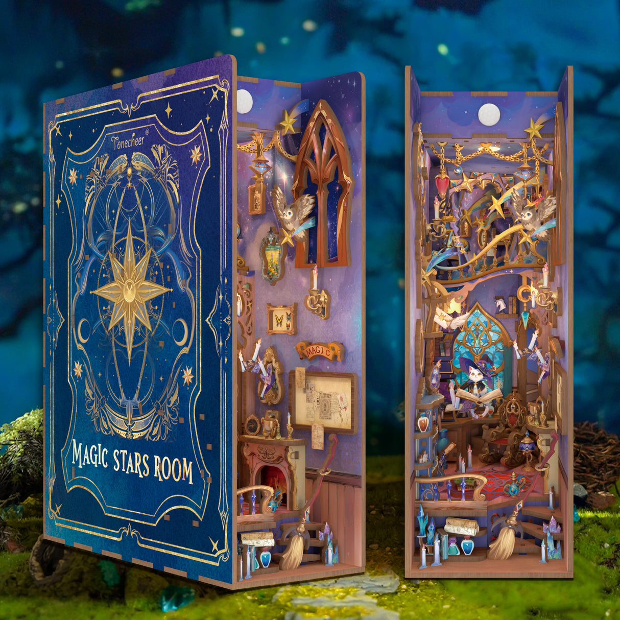 Tonecheer Magic Stars Room Book Nook Kit [TQ142]
