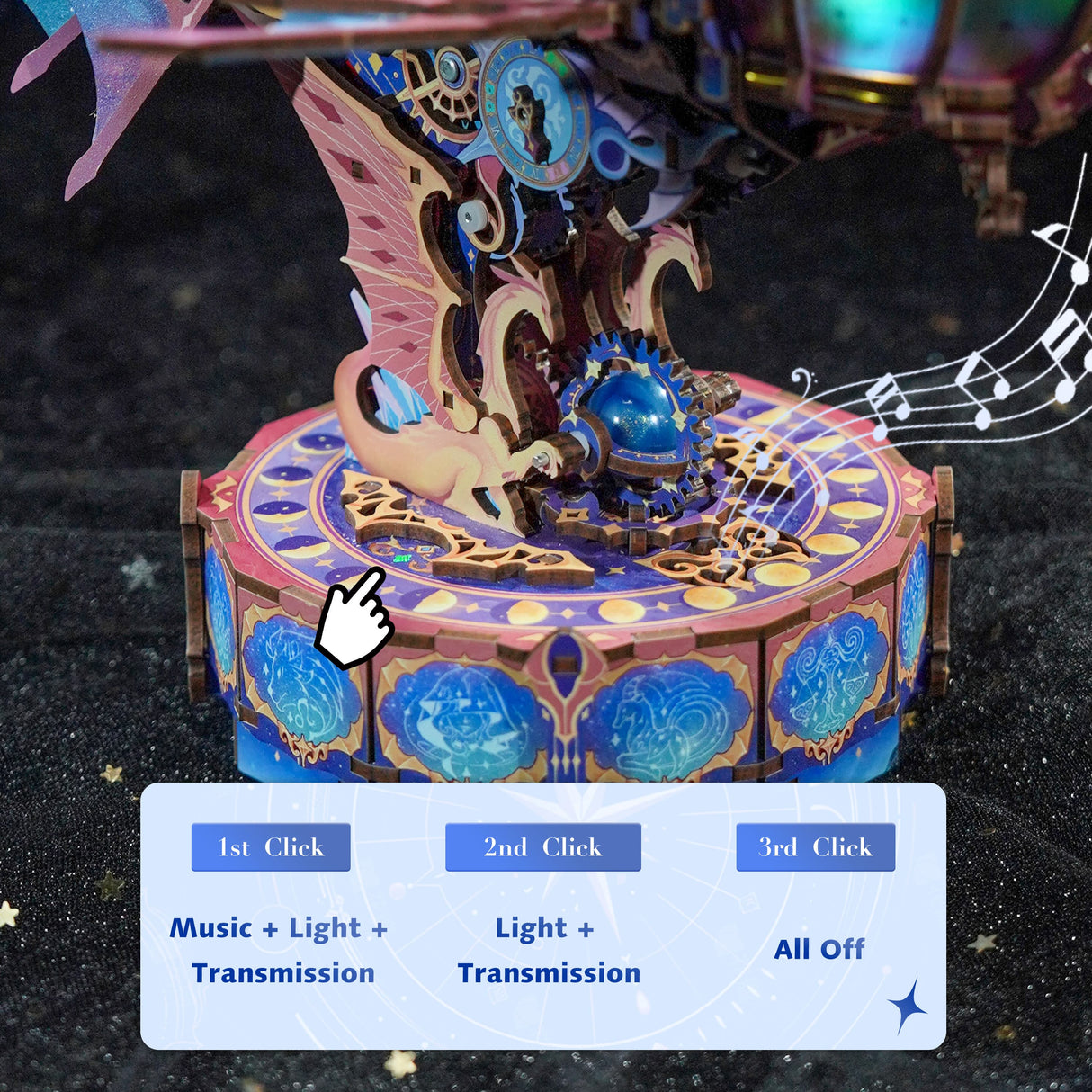 Tonecheer Magical Galaxy Wood Model Kit [TQ422]