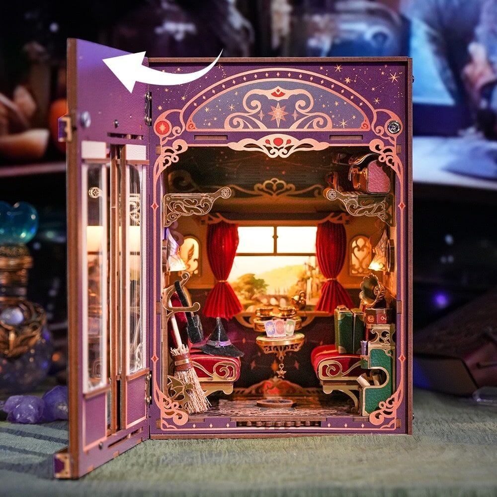 Tonecheer Magical Journey Book Nook Kit