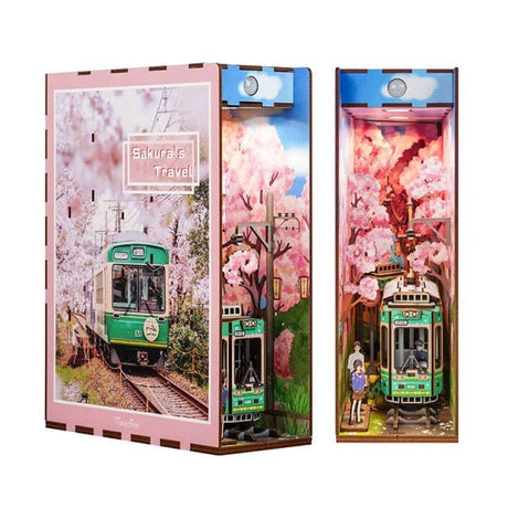 Tonecheer Sakuras Travel Wooden Model Kit [TQ119] - Hobbytech Toys