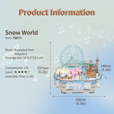 Tonecheer Snow World Wooden Model Kit [TQ071] - Hobbytech Toys