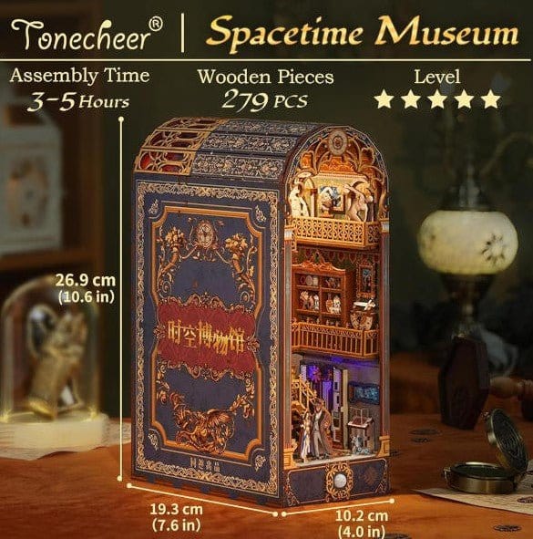 Tonecheer Space Museum Wooden Model Kit [TQ133] - Hobbytech Toys