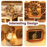 Tonecheer Steam Fantasy Book Nook Kit