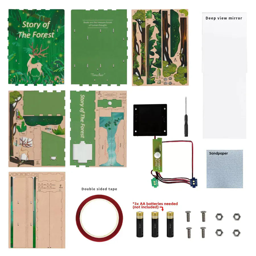 Tonecheer Story of the Forest Book Nook Kit [TQ106]