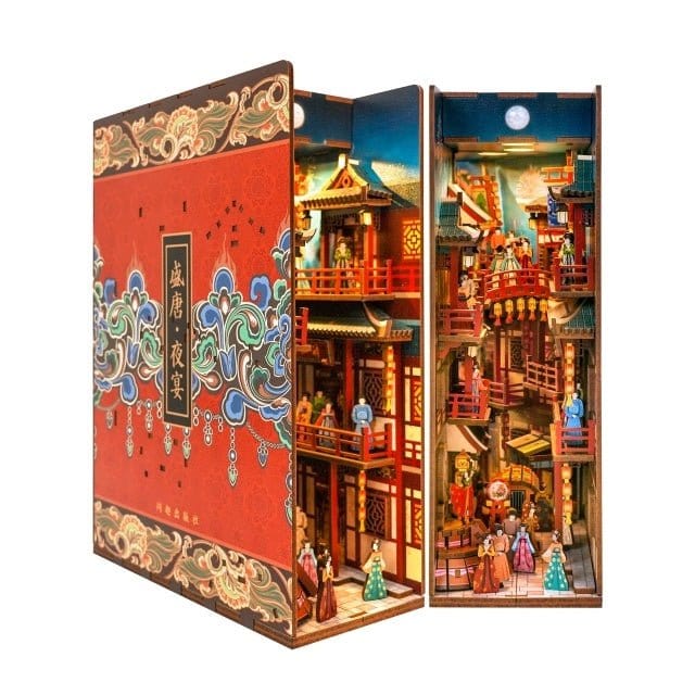 Tonecheer The Banquet Of Tang Dynasty Wooden Model Kit [TQ111] - Hobbytech Toys