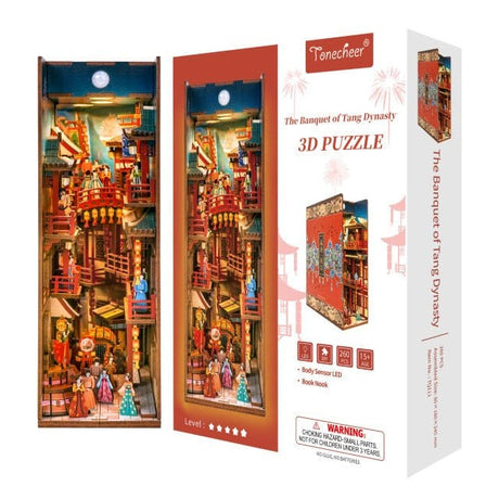 Tonecheer The Banquet Of Tang Dynasty Wooden Model Kit [TQ111] - Hobbytech Toys